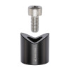 Nastawny słupek z wycięciem V, śr. 25,1 mm × 25,0 mm z gwintem M8