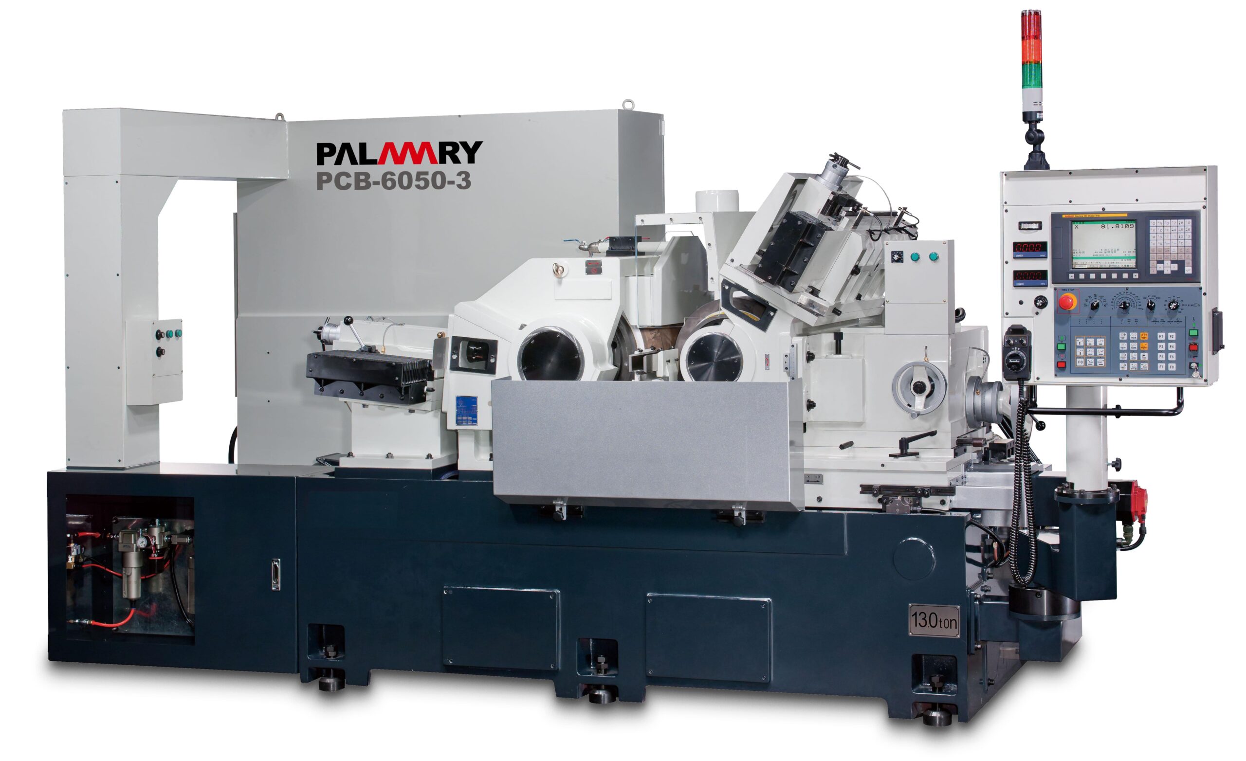 Szlifierka PCB-6050 ZE SZTYWNYM WRZECIONEM ŁOŻYSKA DO SZLIFOWANIA TWARDYCH DETALI Z DUŻYM NADDATKIEM