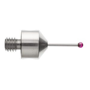 Kulka rubinowa M5, trzon z węglika wolframu, śr. 2 mm, dł. 20 mm, efektywna długość robocza 11 mm
