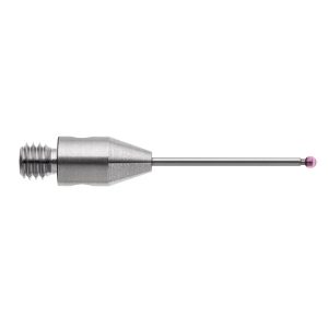 Kulka rubinowa M3, trzon z węglika wolframu, śr. 1 mm, dł. 20 mm, efektywna długość robocza 12,5 mm