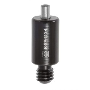 Aluminiowy słupek z kołkiem śr. 6,0 mm × 10,0 mm z gwintem M4