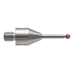 Kulka rubinowa M4, trzon z węglika wolframu, śr. 1 mm, dł. 20 mm, efektywna długość robocza 10 mm