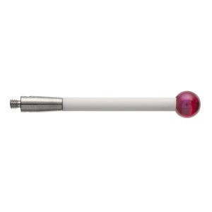Kulka rubinowa M2, trzon ceramiczny, śr. 5 mm, dł. 30 mm, efektywna długość robocza 30 mm