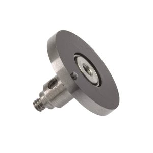 Dysk M2 ze stali srebrzanki, z rolką kulkową, śr. 14 mm, szerokość 1,6 mm