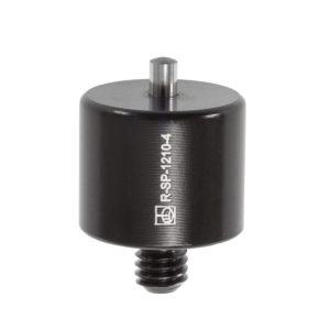 Aluminiowy słupek z kołkiem śr. 12,0 mm× 10,0 mm z gwintem M4