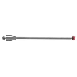 Kulka rubinowa M3, trzon z węglika wolframu, śr. 3 mm, dł. 50 mm, efektywna długość robocza 42,5 mm