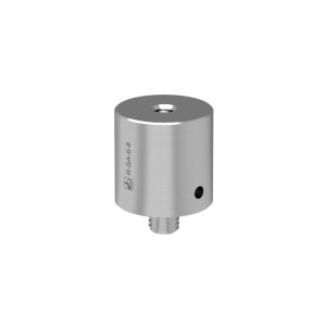 Przystawka słupka śr. 25,4 mm × 25,0 mm, ze stali nierdzewnej 303 z gwintem M8 u dołu i M6 u góry
