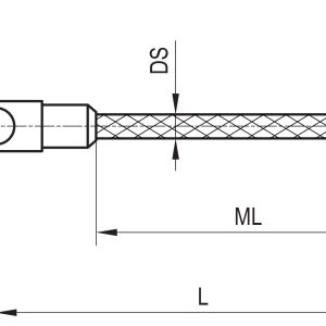 Gwiazdowy trzpień pomiarowy 1/4 M3, kulka z azotku krzemu, trzon z włókna węglowego, śr. 3 mm, długość pomiarowa 11 mm, do zastosowań ZEISS