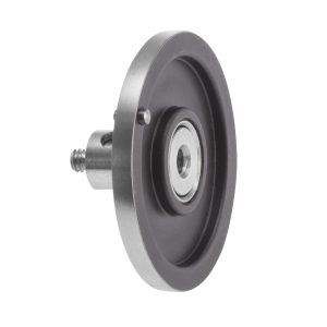 Dysk M2 ze stali srebrzanki, z rolką kulkową, śr. 18 mm, szerokość 1,5 mm