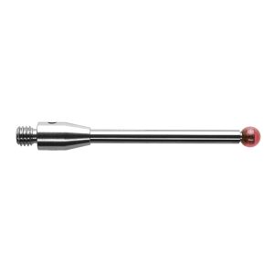 Kulka rubinowa M3, trzon z węglika wolframu, śr. 3 mm, dł. 30 mm, efektywna długość robocza 24 mm