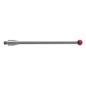 Kulka rubinowa M3, trzon z węglika wolframu, śr. 4 mm, dł. 50 mm, efektywna długość robocza 46 mm