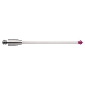 Kulka rubinowa M3, trzon ceramiczny, śr. 2,5 mm, dł. 40 mm, efektywna długość robocza 32,5 mm