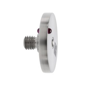 Dysk M5 ze stali srebrzanki, z rolką kulkową, śr. 21 mm, szerokość 3 mm