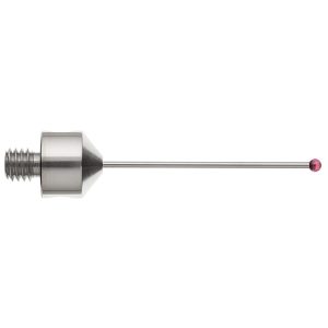 Kulka rubinowa M5, trzon z węglika wolframu, śr. 2 mm, dł. 40 mm, efektywna długość robocza 31 mm