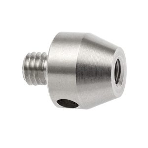 Przystawka M5 do M4 ze stali nierdzewnej, dł. 9 mm