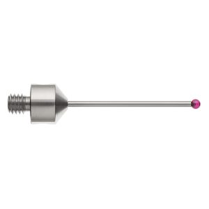Kulka rubinowa M5, trzon z węglika wolframu, śr. 2,5 mm, dł. 40 mm, efektywna długość robocza 31 mm