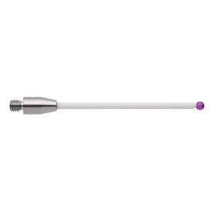 Kulka rubinowa M3, trzon ceramiczny, śr. 2 mm, dł. 40 mm, efektywna długość robocza 32,5 mm
