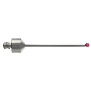 Kulka rubinowa M5, trzon z węglika wolframu, śr. 3 mm, dł. 50 mm, efektywna długość robocza 41 mm