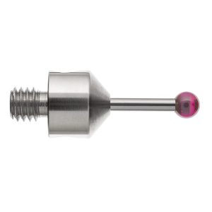 Kulka rubinowa M5, trzon z węglika wolframu, śr. 4 mm, dł. 20 mm, efektywna długość robocza 11,9 mm
