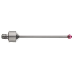 Kulka rubinowa M5, trzon z węglika wolframu, śr. 4 mm, dł. 50 mm