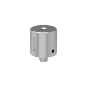 Przystawka słupka śr. 25,4 mm × 25,0 mm, ze stali nierdzewnej 303 z gwintem M8 u dołu i 1/4-20 u góry