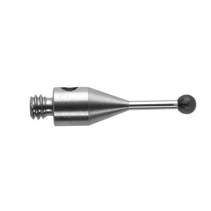 Kulka pomiarowa z azotku krzemu M2, trzon ze stali nierdzewnej, śr. 1,5 mm, dł. 10 mm, efektywna długość robocza 4,5 mm