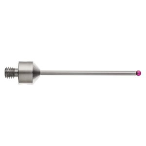 Kulka rubinowa M5, trzon z węglika wolframu, śr. 2,5 mm, dł. 50 mm, efektywna długość robocza 41 mm