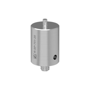 Słupek z kołkiem śr. 0,75 cala × 1,00 cal ze stali nierdzewnej 303 z gwintem 1/4-20