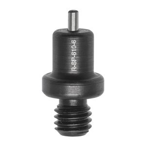 Aluminiowy słupek z kołkiem śr. 6,4 mm × 10,0 mm z gwintem M6