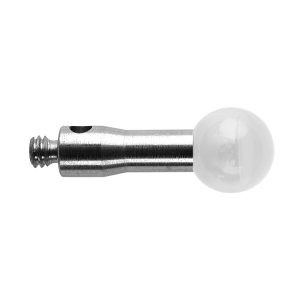 Kulka z tlenku cyrkonu M2, trzon ze stali nierdzewnej, śr. 5 mm, dł. 10 mm, efektywna długość robocza 10 mm