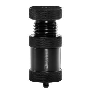 Aluminiowe podparcie nastawne śr. 38,1 mm z gwintem M8