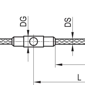 Gwiazdowy trzpień pomiarowy 1/2 M3 180°, kulka rubinowa o śr. 3 mm, trzon z włókna węglowego, długość pomiarowa 11 mm, do zastosowań ZEISS