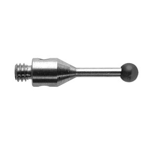 Kulka pomiarowa z azotku krzemu M2, trzon ze stali nierdzewnej, śr. 2,5 mm, dł. 10 mm, efektywna długość robocza 6,5 mm