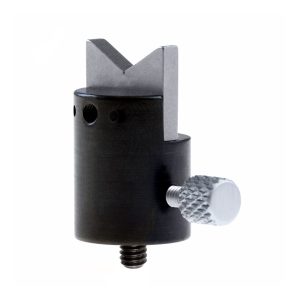 Obrotowe mikromocowanie z wycięciem V śr. 15,9 mm × 26,4 mm do użycia z gwintem M6